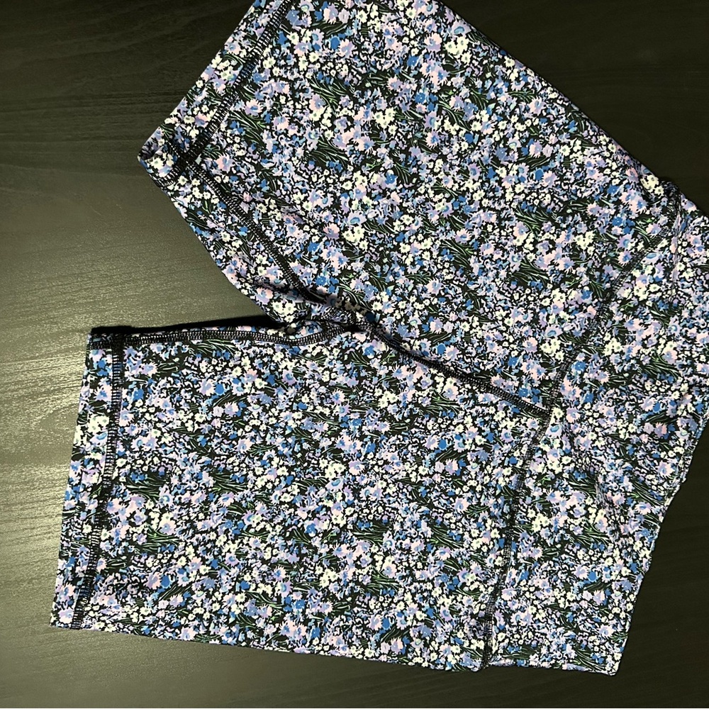 Floral Print Legging shorts